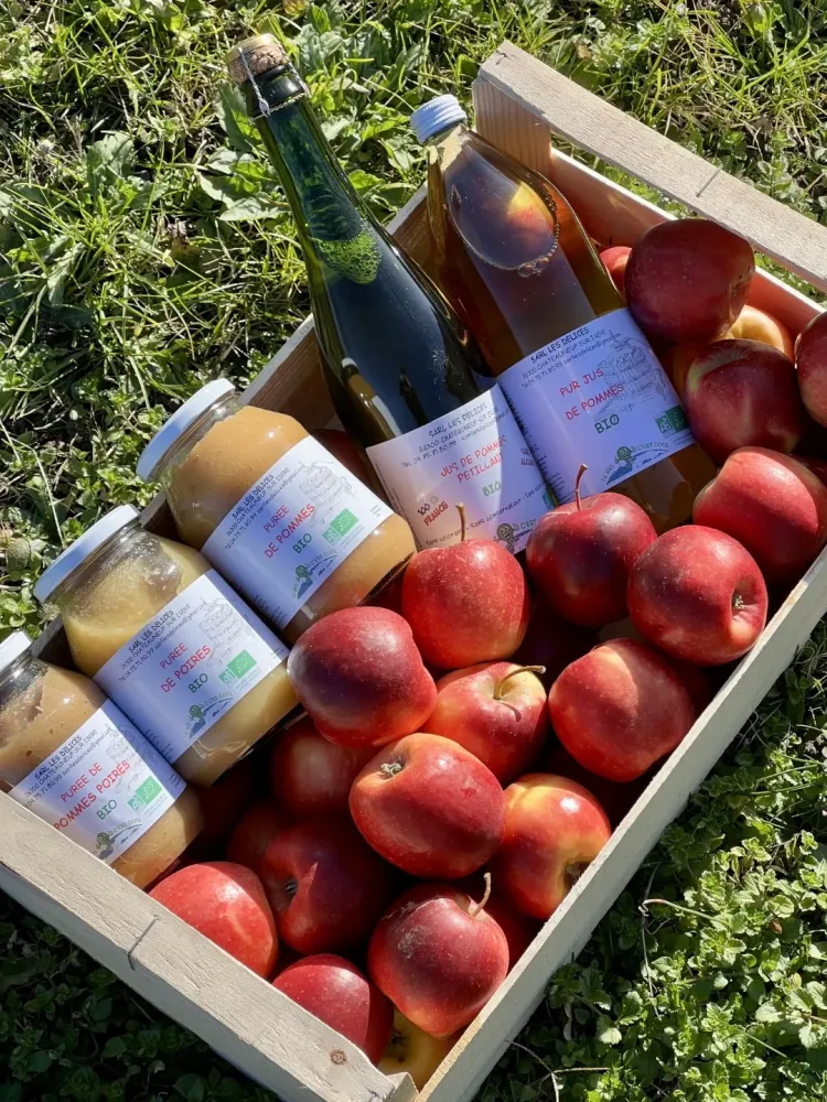 Vente de fruits à Châteauneuf-sur-Isère